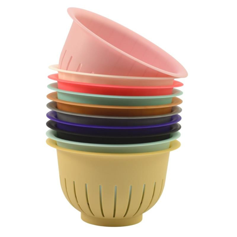 Cedzak plastikowy kwiatek h:16cm mix