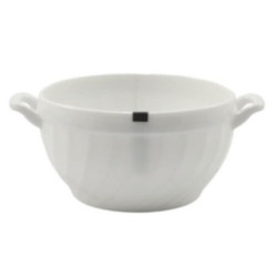 Bulionówka 750ml Eva biała szkło hartowane 2