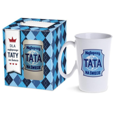 Kubek ceramiczny 300ml Dzień Ojca "Najlepszy Tata na świecie"