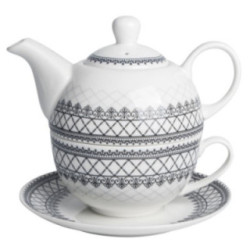 Dzbanek z filiżanką Livello 400+250ml CR5-106