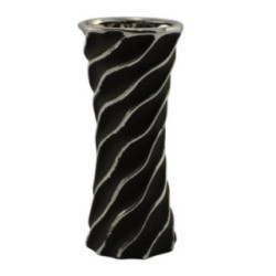 Wazon ceramiczny 25cm czarny WB3