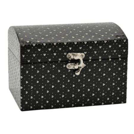 Kuferek 16x12x11cm KU01-CS czarny