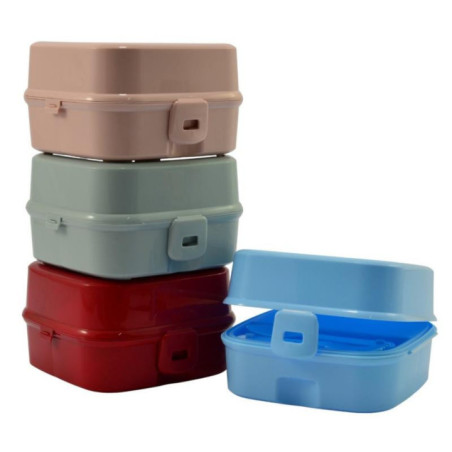 Pojemnik Lunch Box duży plastikowy mix