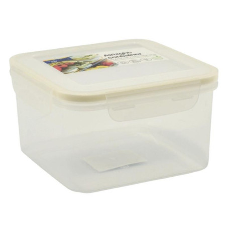 Pojemnik plastikowy kwadratowy 1,5L Clip hermetyczny