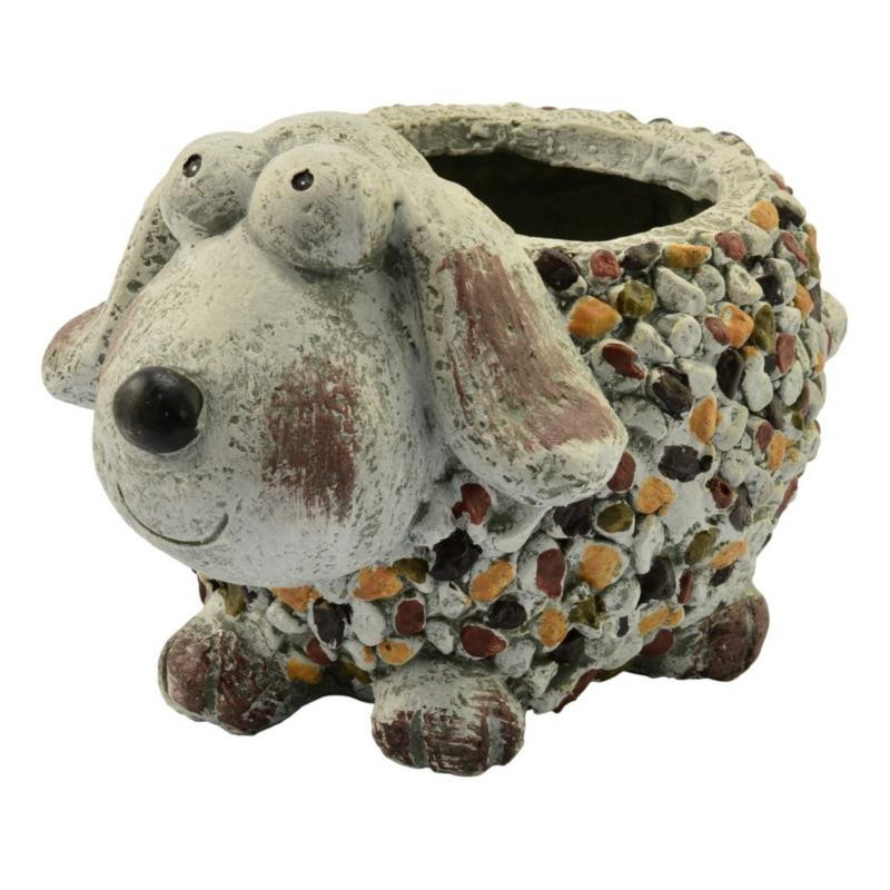 Figurka doniczka Pies 32x22x24cm