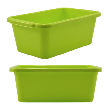 Miska plastikowa 15L 47,5x28,8cm h:17,7cm prostokątna 841-00 mix