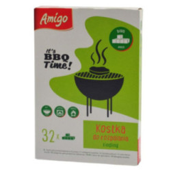Grill podpałka kostka biała 32 sztuki 2
