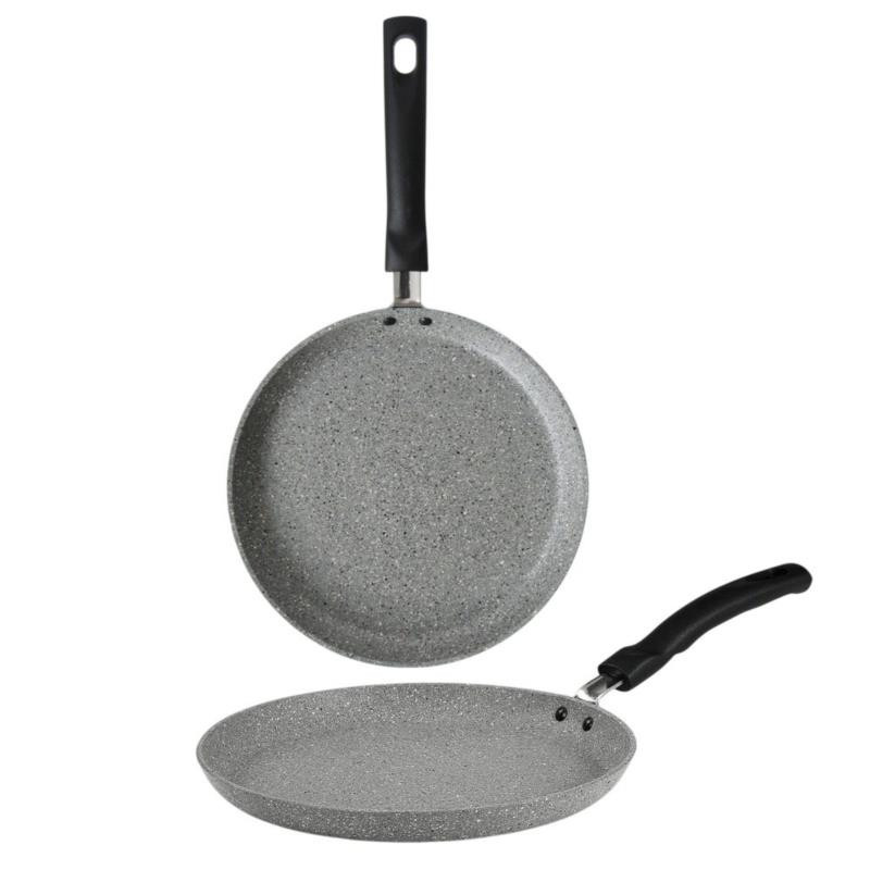 Patelnia granitowa 28cm do naleśników Dura Induction gr.3,5mm DUICR2830 Flonal