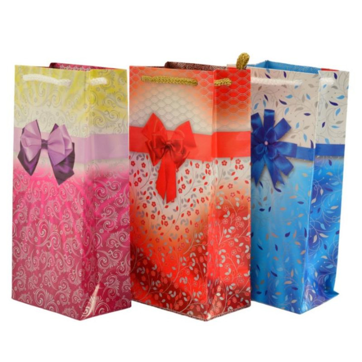 Torebka ozdobna 22x10x6cm T-7L mix