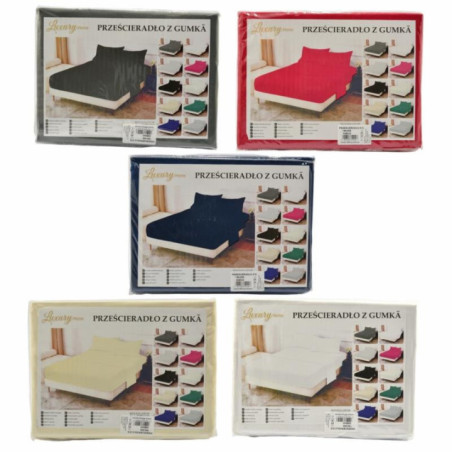 Prześcieradło 160x200 poliester mix