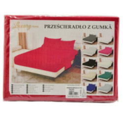 Prześcieradło 160x200 poliester mix 2