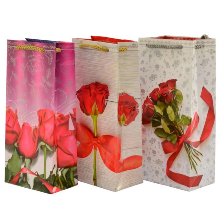 Torebka ozdobna 22x10x6cm T-7L mix