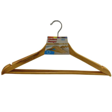 Wieszak na ubrania  3szt drewniane