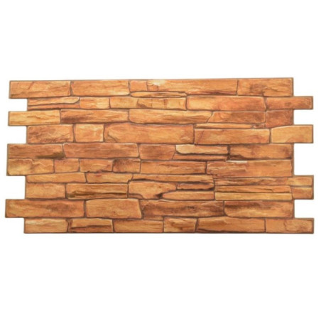 Panel PVC 98x49cm kamień łupek 07705