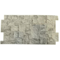 Panel PVC 98x49cm kamień szary 19925 2