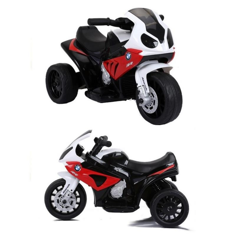 Motor na akumulator BMW S1000RR trójkołowy czerwony