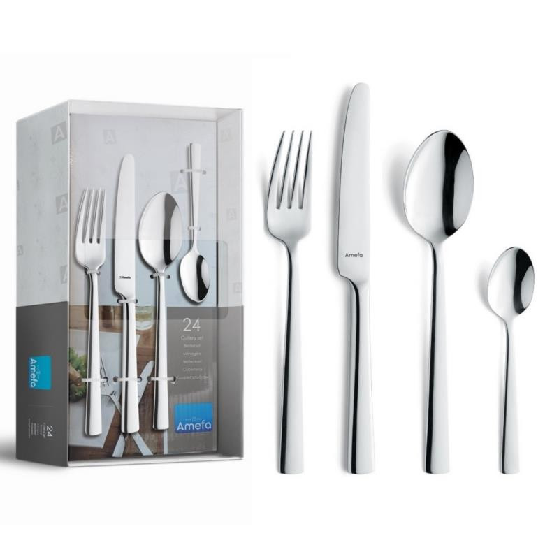 Sztućce 24 elementy Moderna 18/10