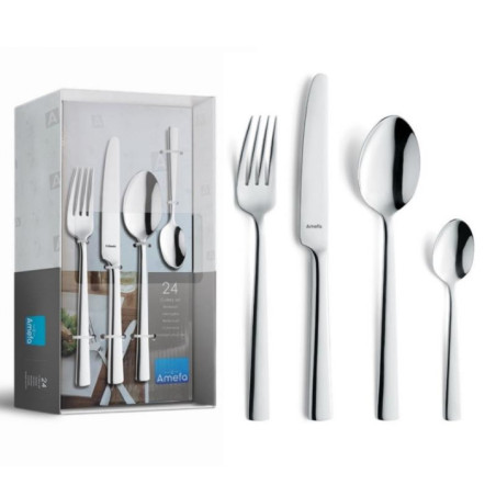 Sztućce 24 elementy Moderna 18/10