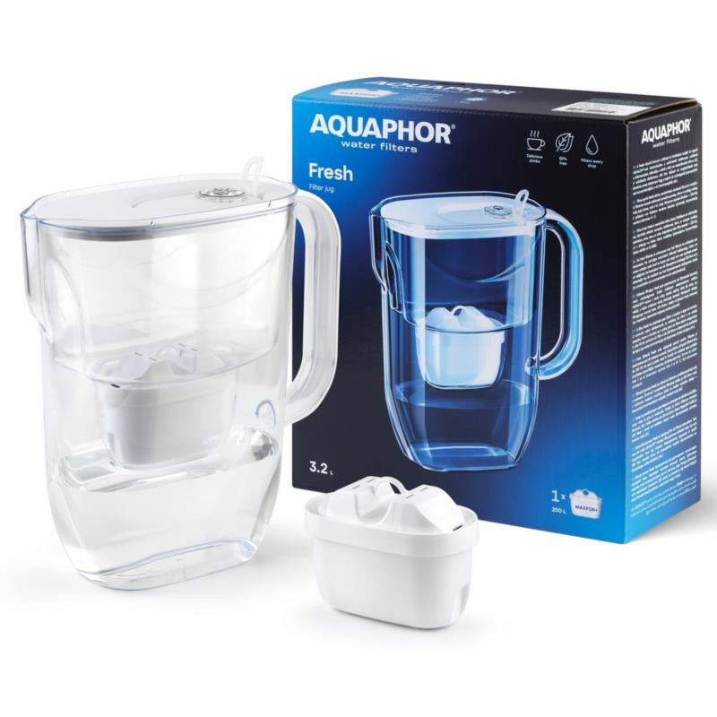 Dzbanek Aquaphor Fresh 3,2L biały + wkład maxfor