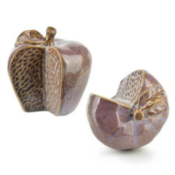 Figurka Jabłko 12,5x7x13cm ceramiczna YD155-1