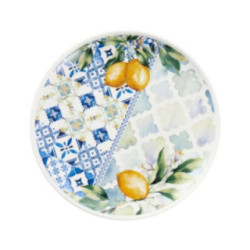 Talerz Villa Italia Limonetti deserowy 20cm ceramiczny GB113