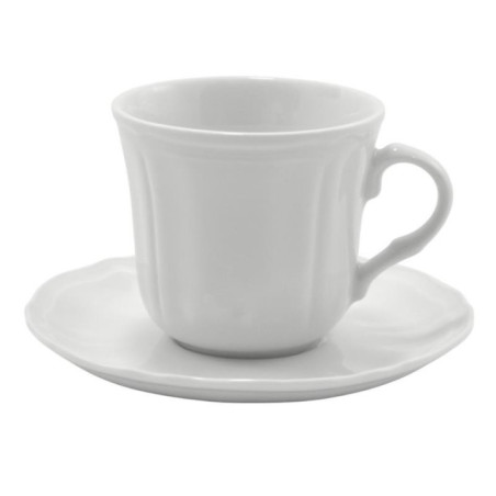 Filiżanka ze spodkiem Bogucice Gino White 260ml