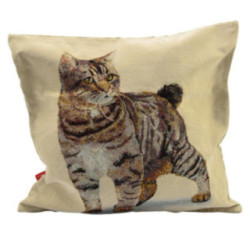 Poszewka 45x45cm Gobelin Kot