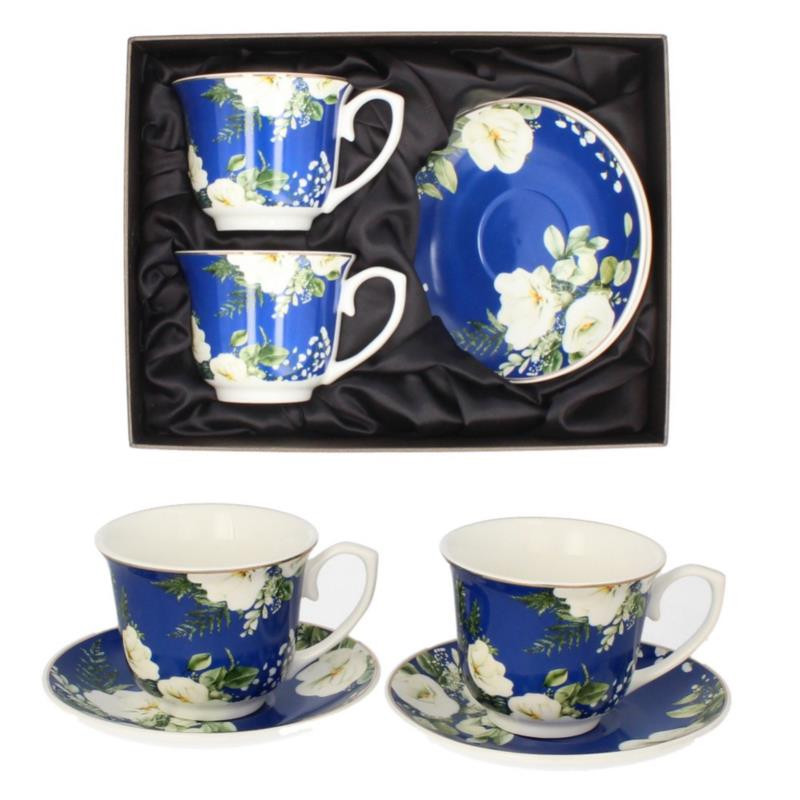 Filiżanki ze spodkami 2 sztuki 250ml MR2-08