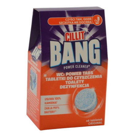 Tabletki do wc Cilit Bang 6 sztuk