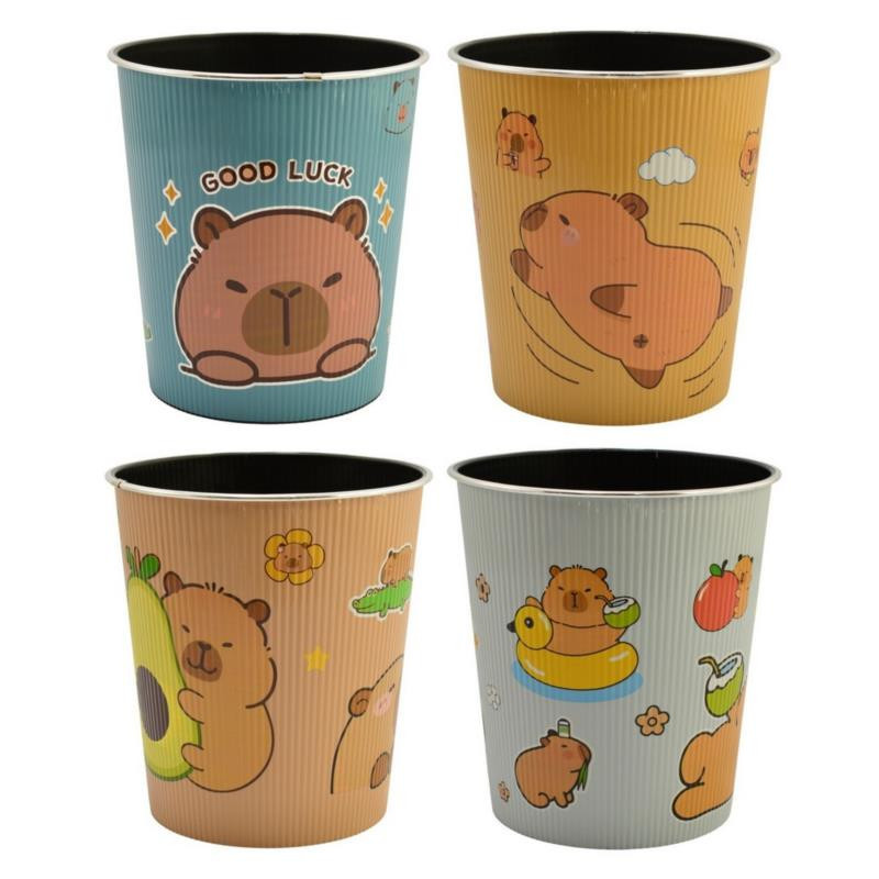 Kosz na śmieci 10L okrągły mix