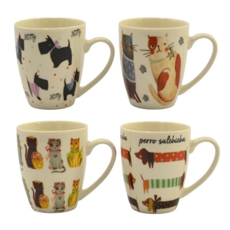 Kubek ceramiczny 250ml zwierzęta mix