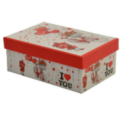 Pudełko ozdobne 18x12x7cm Love 2