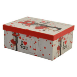 Pudełko ozdobne 27x19x11cm Love 2