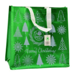 Torba na zakupy PP Merry Christmas świąteczna 34x34x18cm 2