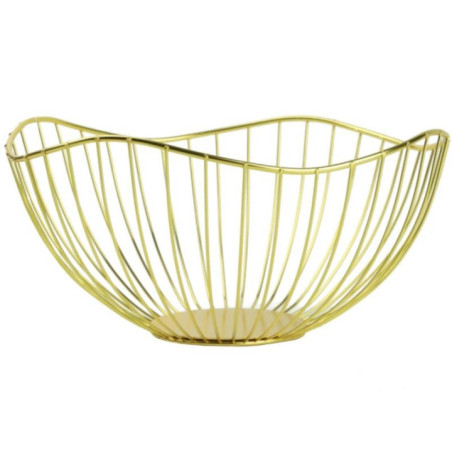 Koszyk na owoce metalowy 20x6x12cm 23KA-212