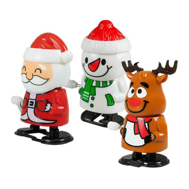 Figurka bożonarodzeniowa nakręcana 6cm mix