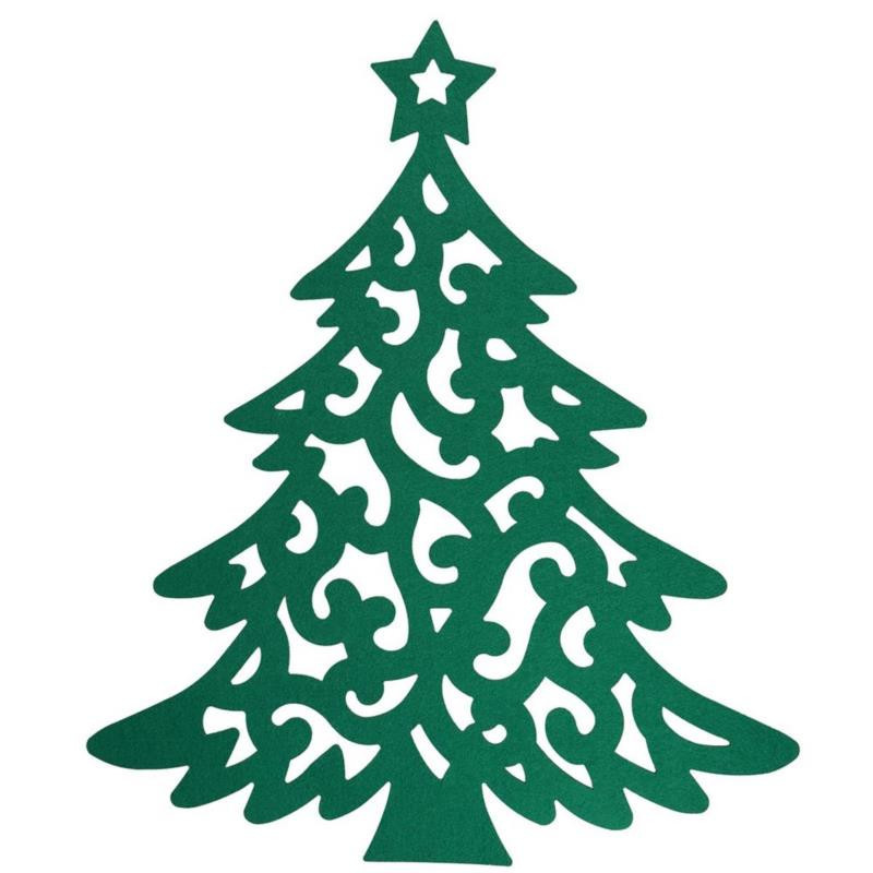 Podkładka filcowa Choinka 45x39cm BN6378