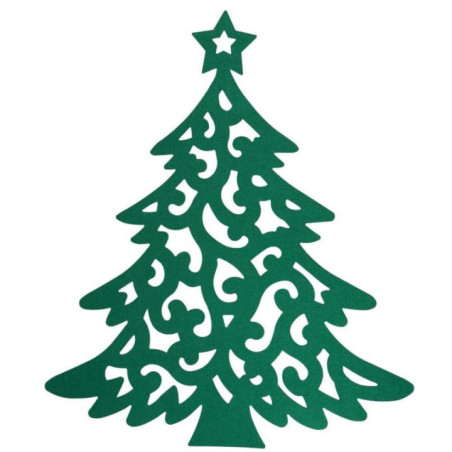 Podkładka filcowa Choinka 45x39cm BN6378