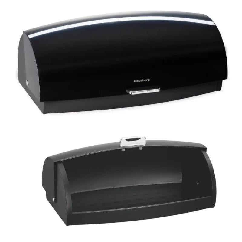 Chlebak metalowy Klausberg KB-7931 czarny
