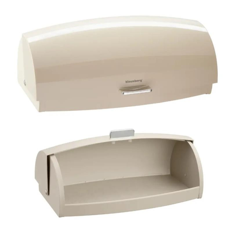 Chlebak metalowy Klausberg KB-7932 beżowy