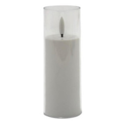 Świeca biała LED 15cm 2