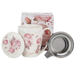 Kubek z zaparzaczem 360ml Secesja 2