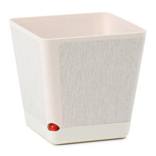 Doniczka Kora 18cm textil krem 014-07