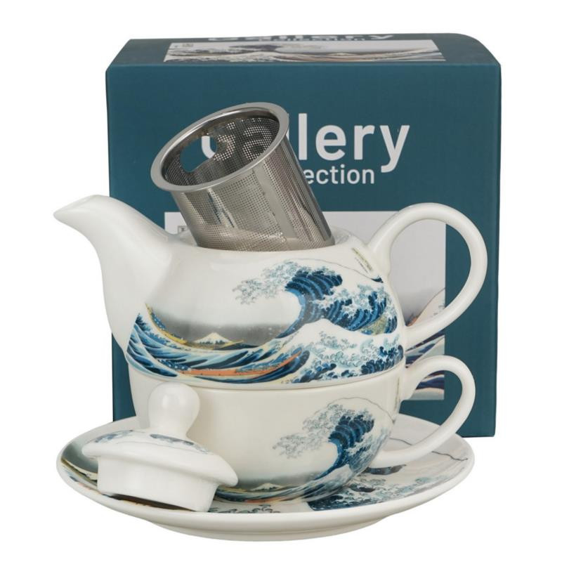 Dzbanek z filiżanką The Great Wave 350+240ml