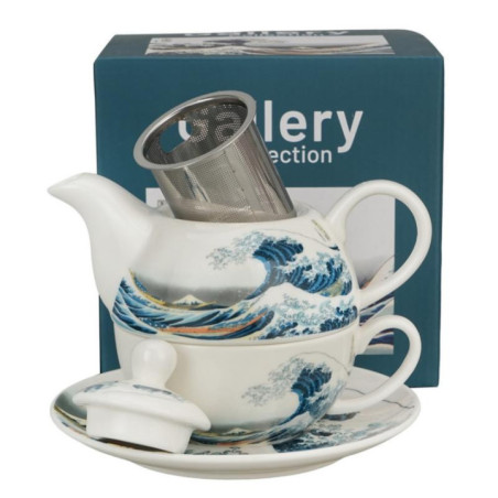 Dzbanek z filiżanką The Great Wave 350+240ml