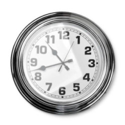 Zegar ścienny plastikowy 50cm HTBE9147