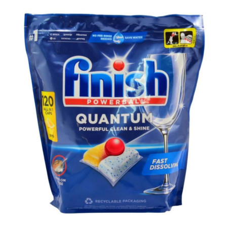 Tabletki do zmywarki FINISH 120szt Quantum Lemon