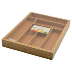 Wkład do szuflad bambusowy rozsuwany 45x32/45cm