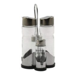 Przyprawniki  4 elementy na stojaczku BK01 2