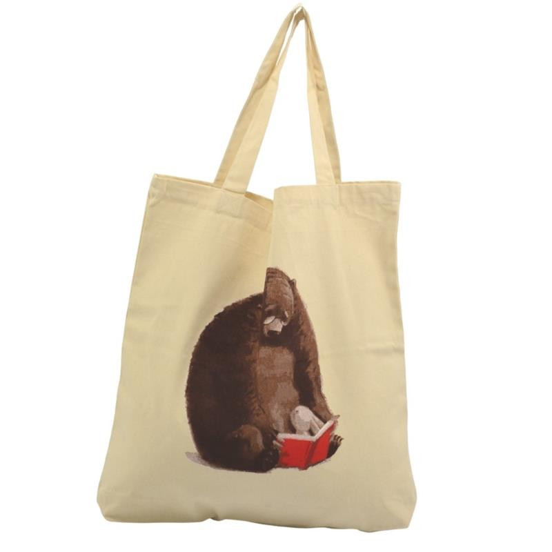 Torba na zakupy bawełniana 55x54x10cm mix